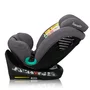Scaun auto, Lionelo, Bastiaan One i-Size, 4 in 1, Protectie laterala, Cu spatar inclinabil in 4 pozitii, Cu tetiera reglabila in 13 pozitii, Rotire 360 grade, Top Tether, 0-36 Kg, 40-150 cm, Cu Isofix, Conform cu ECE R129, Gri - 8
