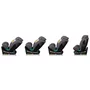 Scaun auto, Lionelo, Bastiaan One i-Size, 4 in 1, Protectie laterala, Cu spatar inclinabil in 4 pozitii, Cu tetiera reglabila in 13 pozitii, Rotire 360 grade, Top Tether, 0-36 Kg, 40-150 cm, Cu Isofix, Conform cu ECE R129, Gri - 16