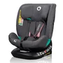 Scaun auto, Lionelo, Bastiaan One i-Size, 4 in 1, Protectie laterala, Cu spatar inclinabil in 4 pozitii, Cu tetiera reglabila in 13 pozitii, Rotire 360 grade, Top Tether, 0-36 Kg, 40-150 cm, Cu Isofix, Conform cu ECE R129, Roz - 3