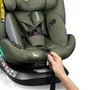 Scaun auto, Lionelo, Bastiaan One i-Size, 4 in 1, Protectie laterala, Cu spatar inclinabil in 4 pozitii, Cu tetiera reglabila in 13 pozitii, Rotire 360 grade, Top Tether, 0-36 Kg, 40-150 cm, Cu Isofix, Conform cu ECE R129, Verde - 12