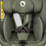 Scaun auto, Lionelo, Bastiaan One i-Size, 4 in 1, Protectie laterala, Cu spatar inclinabil in 4 pozitii, Cu tetiera reglabila in 13 pozitii, Rotire 360 grade, Top Tether, 0-36 Kg, 40-150 cm, Cu Isofix, Conform cu ECE R129, Verde - 15