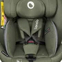 Scaun auto, Lionelo, Bastiaan One i-Size, 4 in 1, Protectie laterala, Cu spatar inclinabil in 4 pozitii, Cu tetiera reglabila in 13 pozitii, Rotire 360 grade, Top Tether, 0-36 Kg, 40-150 cm, Cu Isofix, Conform cu ECE R129, Verde - 16