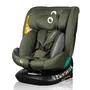 Scaun auto, Lionelo, Bastiaan One i-Size, 4 in 1, Protectie laterala, Cu spatar inclinabil in 4 pozitii, Cu tetiera reglabila in 13 pozitii, Rotire 360 grade, Top Tether, 0-36 Kg, 40-150 cm, Cu Isofix, Conform cu ECE R129, Verde - 1