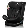 Scaun auto, Lionelo, Brave i-Size, 4 in 1, Rotire 360 grade, Protectie laterala, Cu spatar inclinabil in 5 pozitii, Cu tetiera reglabila in 12 pozitii, 0-36 Kg, 40-150 cm, Cu Isofix, Conform cu ECE R129, Negru - 2