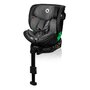Scaun auto, Lionelo, Harmony i-Size, Rotire 360 grade, Protectie laterala, Cu spatar reglabil in 5 pozitii, Cu tetiera reglabila in 12 pozitii, 0-36 Kg, 40-150 cm, Cu Isofix, Husa din bambus, Conform cu ECE R129, Gri inchis - 2