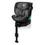 Scaun auto, Lionelo, Harmony i-Size, Rotire 360 grade, Protectie laterala, Cu spatar reglabil in 5 pozitii, Cu tetiera reglabila in 12 pozitii, 0-36 Kg, 40-150 cm, Cu Isofix, Husa din bambus, Conform cu ECE R129, Gri inchis - 3