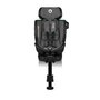 Scaun auto, Lionelo, Harmony i-Size, Rotire 360 grade, Protectie laterala, Cu spatar reglabil in 5 pozitii, Cu tetiera reglabila in 12 pozitii, 0-36 Kg, 40-150 cm, Cu Isofix, Husa din bambus, Conform cu ECE R129, Gri inchis - 6