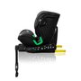 Scaun auto, Lionelo, Harmony i-Size, Rotire 360 grade, Protectie laterala, Cu spatar reglabil in 5 pozitii, Cu tetiera reglabila in 12 pozitii, 0-36 Kg, 40-150 cm, Cu Isofix, Husa din bambus, Conform cu ECE R129, Gri inchis - 10