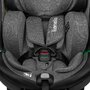 Scaun auto, Lionelo, Harmony i-Size, Rotire 360 grade, Protectie laterala, Cu spatar reglabil in 5 pozitii, Cu tetiera reglabila in 12 pozitii, 0-36 Kg, 40-150 cm, Cu Isofix, Husa din bambus, Conform cu ECE R129, Gri inchis - 19