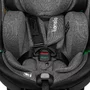 Scaun auto, Lionelo, Harmony i-Size, Rotire 360 grade, Protectie laterala, Cu spatar reglabil in 5 pozitii, Cu tetiera reglabila in 12 pozitii, 0-36 Kg, 40-150 cm, Cu Isofix, Husa din bambus, Conform cu ECE R129, Gri inchis - 21