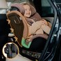 Scaun auto, Lionelo, Harmony i-Size, Rotire 360 grade, Protectie laterala, Cu spatar reglabil in 5 pozitii, Cu tetiera reglabila in 12 pozitii, 0-36 Kg, 40-150 cm, Cu Isofix, Husa din bambus, Conform cu ECE R129, Gri inchis - 37