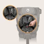 Scaun auto, Lionelo, Harmony i-Size, Rotire 360 grade, Protectie laterala, Cu spatar reglabil in 5 pozitii, Cu tetiera reglabila in 12 pozitii, 0-36 Kg, 40-150 cm, Cu Isofix, Husa din bambus, Conform cu ECE R129, Gri inchis - 39