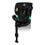 Scaun auto, Lionelo, Harmony i-Size, Rotire 360 grade, Protectie laterala, Cu spatar reglabil in 5 pozitii, Cu tetiera reglabila in 12 pozitii, 0-36 Kg, 40-150 cm, Cu Isofix, Husa din bambus, Conform cu ECE R129, Negru - 4
