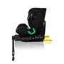 Scaun auto, Lionelo, Harmony i-Size, Rotire 360 grade, Protectie laterala, Cu spatar reglabil in 5 pozitii, Cu tetiera reglabila in 12 pozitii, 0-36 Kg, 40-150 cm, Cu Isofix, Husa din bambus, Conform cu ECE R129, Negru - 6