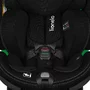 Scaun auto, Lionelo, Harmony i-Size, Rotire 360 grade, Protectie laterala, Cu spatar reglabil in 5 pozitii, Cu tetiera reglabila in 12 pozitii, 0-36 Kg, 40-150 cm, Cu Isofix, Husa din bambus, Conform cu ECE R129, Negru - 20
