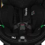 Scaun auto, Lionelo, Harmony i-Size, Rotire 360 grade, Protectie laterala, Cu spatar reglabil in 5 pozitii, Cu tetiera reglabila in 12 pozitii, 0-36 Kg, 40-150 cm, Cu Isofix, Husa din bambus, Conform cu ECE R129, Negru - 21