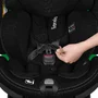 Scaun auto, Lionelo, Harmony i-Size, Rotire 360 grade, Protectie laterala, Cu spatar reglabil in 5 pozitii, Cu tetiera reglabila in 12 pozitii, 0-36 Kg, 40-150 cm, Cu Isofix, Husa din bambus, Conform cu ECE R129, Negru - 22