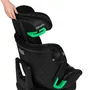Scaun auto, Lionelo, Harmony i-Size, Rotire 360 grade, Protectie laterala, Cu spatar reglabil in 5 pozitii, Cu tetiera reglabila in 12 pozitii, 0-36 Kg, 40-150 cm, Cu Isofix, Husa din bambus, Conform cu ECE R129, Negru - 23