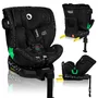 Scaun auto, Lionelo, Harmony i-Size, Rotire 360 grade, Protectie laterala, Cu spatar reglabil in 5 pozitii, Cu tetiera reglabila in 12 pozitii, 0-36 Kg, 40-150 cm, Cu Isofix, Husa din bambus, Conform cu ECE R129, Negru - 41