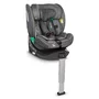 Scaun auto, Lionelo, i-Size Braam, 0-36 Kg, 40-150 cm, Cu isofix si picior de fixare, Protectie laterala, Rotire 360 grade, Ajustare spatar in 5 pozitii, Tetiera reglabila in 14 trepte, Conform cu standardul european de securitate R129, Gri - 4