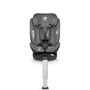 Scaun auto, Lionelo, i-Size Braam, 0-36 Kg, 40-150 cm, Cu isofix si picior de fixare, Protectie laterala, Rotire 360 grade, Ajustare spatar in 5 pozitii, Tetiera reglabila in 14 trepte, Conform cu standardul european de securitate R129, Gri - 7