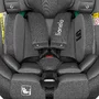 Scaun auto, Lionelo, i-Size Braam, 0-36 Kg, 40-150 cm, Cu isofix si picior de fixare, Protectie laterala, Rotire 360 grade, Ajustare spatar in 5 pozitii, Tetiera reglabila in 14 trepte, Conform cu standardul european de securitate R129, Gri - 18