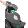 Scaun auto, Lionelo, i-Size Braam, 0-36 Kg, 40-150 cm, Cu isofix si picior de fixare, Protectie laterala, Rotire 360 grade, Ajustare spatar in 5 pozitii, Tetiera reglabila in 14 trepte, Conform cu standardul european de securitate R129, Gri - 20