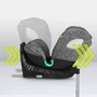 Scaun auto, Lionelo, i-Size Braam, 0-36 Kg, 40-150 cm, Cu isofix si picior de fixare, Protectie laterala, Rotire 360 grade, Ajustare spatar in 5 pozitii, Tetiera reglabila in 14 trepte, Conform cu standardul european de securitate R129, Gri - 41