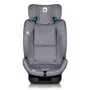 Scaun auto, Lionelo, Lavender I-size, Isofix, Cu centura TopTether, Cu spatar inclinabil in 5 pozitii, Cu tetiera reglabila in 13 pozitii, Instalare cu fata inainte, 9-36 Kg, 76-150 cm, Conform cu ECE R129, Gri - 5