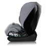 Scaun auto, Lionelo, Lavender I-size, Isofix, Cu centura TopTether, Cu spatar inclinabil in 5 pozitii, Cu tetiera reglabila in 13 pozitii, Instalare cu fata inainte, 9-36 Kg, 76-150 cm, Conform cu ECE R129, Gri - 8