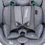 Scaun auto, Lionelo, Lavender I-size, Isofix, Cu centura TopTether, Cu spatar inclinabil in 5 pozitii, Cu tetiera reglabila in 13 pozitii, Instalare cu fata inainte, 9-36 Kg, 76-150 cm, Conform cu ECE R129, Gri - 10