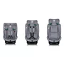 Scaun auto, Lionelo, Lavender I-size, Isofix, Cu centura TopTether, Cu spatar inclinabil in 5 pozitii, Cu tetiera reglabila in 13 pozitii, Instalare cu fata inainte, 9-36 Kg, 76-150 cm, Conform cu ECE R129, Gri - 19