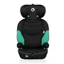 Scaun auto, Lionelo, Levi i-Size, Universal, Instalare FWF, Cu tetiera reglabila in 10 pozitii, Cu spatar detasabil, 76-150 cm, Conform cu R129, Verde - 4