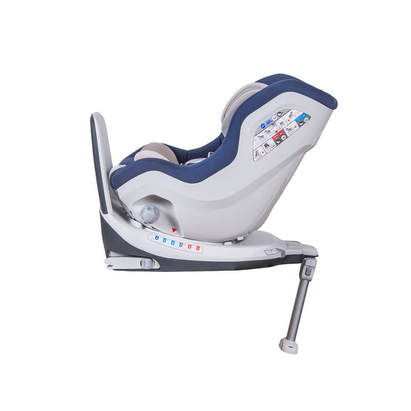 Coletto - Scaun auto Mokka, rotativ 360 grade, cu Isofix, 0-18 kg, Navy