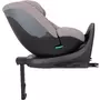 Scaun auto, FreeON, Lotus, Pentru copii, Nastere - 125 Cm, Rotire 360° grade, Tehnologie Isofix I-Size, Spatar reglabil, Conform cu standardul european de securitate ECE R129, Grey - 5