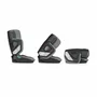 Scaun auto, Petite&Mars, Flex Pro i-Size, Orientare in directia sensului de mers, Tetiera reglabila in 8 pozitii, cu Isofix, Pliabil, R129, 100-150 cm, 3-12 ani, Gri - 11