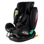 Scaun auto Platinum Deluxe i-Size Buf Boof cu isofix rotativ 360 grade Top Tether SIPS 40-150 cm 0-36 kg BlackJeans - 13