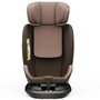 Scaun auto Platinum Deluxe i-Size Buf Boof cu isofix rotativ 360 grade Top Tether SIPS 40-150 cm 0-36 kg Coffee - 2