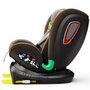 Scaun auto Platinum Deluxe i-Size Buf Boof cu isofix rotativ 360 grade Top Tether SIPS 40-150 cm 0-36 kg Coffee - 8