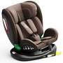 Scaun auto Platinum Deluxe i-Size Buf Boof cu isofix rotativ 360 grade Top Tether SIPS 40-150 cm 0-36 kg Coffee - 9