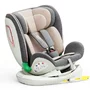 Scaun auto Platinum Deluxe i-Size Buf Boof cu isofix rotativ 360 grade Top Tether SIPS 40-150 cm 0-36 kg Pink - 9