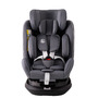 Scaun auto Platinum Deluxe i-Size Buf Boof cu isofix rotativ 360 grade Top Tether SIPS 40-150 cm 0-36 kg SimpleGrey - 5