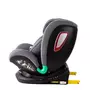 Scaun auto Platinum Deluxe i-Size Buf Boof cu isofix rotativ 360 grade Top Tether SIPS 40-150 cm 0-36 kg SimpleGrey - 10