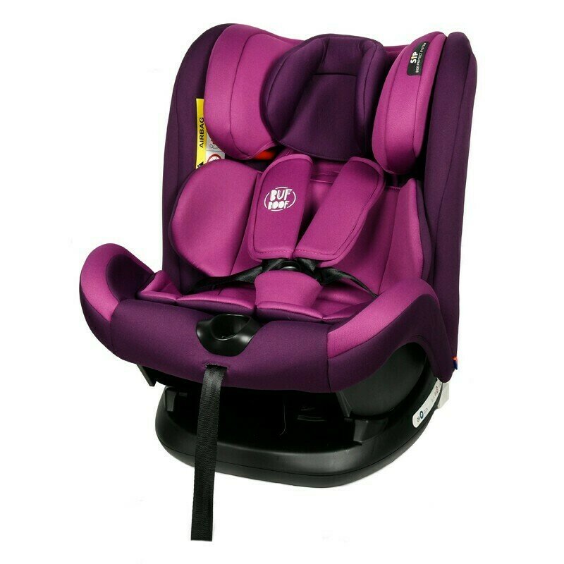 Buf boof - scaun auto riola plus cu isofix crocodile purple 0-36 kg