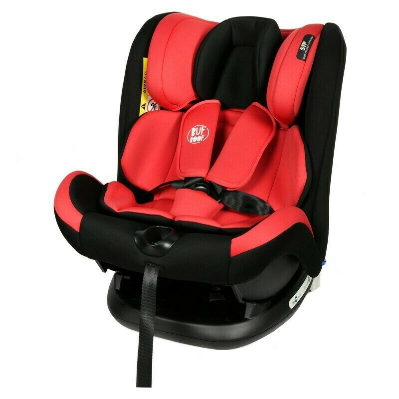 Buf boof - scaun auto riola plus cu isofix crocodile red 0-36 kg