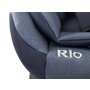 Caretero - Scaun auto Rio i-Size Spatar reglabil, Rotire 360 grade, 0-18 Kg, cu Isofix, Albastru - 14