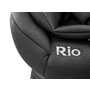 Caretero - Scaun auto Rio i-Size Spatar reglabil, Rotire 360 grade, 0-18 Kg, cu Isofix, Negru - 13