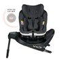 Scaun auto rotativ iZi Turn i-Size - Anthracite Mesh - 9