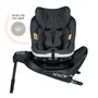 Scaun auto rotativ iZi Turn i-Size - Anthracite Mesh - 9