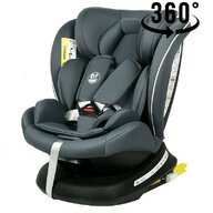 BUF BOOF - Scaun Auto Tweety Plus DELUXE Grey cu Isofix rotativ 360 grade 0 36 kg